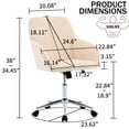 thumbnail image 4 of Adjustable Height - Precise Lumbar Support - Office Desk - Comfort During Work, 4 of 7