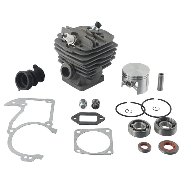 Kit de Cylindre de Piston de Tronçonneuse 48Mm de Qualité Supérieure Compatible avec 034 Av Super 036 Ms360 Efficacité Optimale