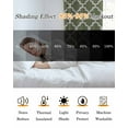 thumbnail image 5 of Seaweed Green Morocco Blackout Curtains 63 Inches Length, Farm Moroccan Geometric Plaid Window Treatment Thermal Insulated Drapes for Bedroom Living Room 2 Panels 84x63 Inches, 5 of 8