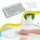 thumbnail image 4 of Tholdsy Teclado inalámbrico compatible con Bluetooth Feel Retro Notebook Keyboards Color 75 Key Mini Keypad Universal Fashion Keypads Videojuegos y accesorios, 4 of 6