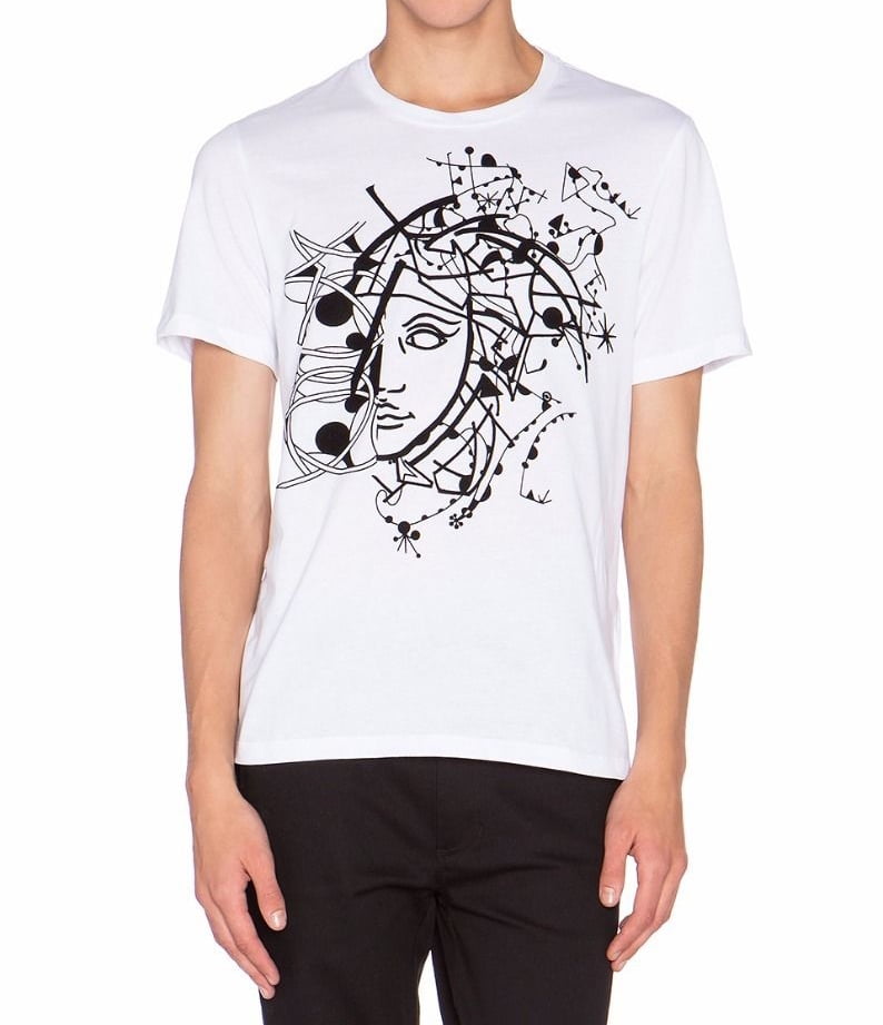 versace half medusa t shirt