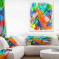 thumbnail image 1 of Motif Floral Abstrait Dessiné à la Main - Impression sur Toile Florale, 1 of 3