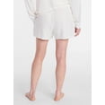 thumbnail image 4 of Joyspun Women's French Terry Knit Bridal Sleep Shorts, 3” Inseam, Sizes XS-3X, 4 of 6