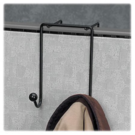 

Coat Hook- for Partitions- 4in.x5-.13in.x6in.- Black