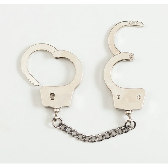 Loftus Loftus Deluxe Finger Mini Handcuffs Keychain, Silver, OneSize