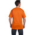 thumbnail image 3 of Hanes Beefy-T T-Shirt à Poche pour Hommes, TG, Orange, 3 of 7