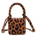 thumbnail image 2 of Bolsa Mini bandolera de PU para niños, bandolera informal con solapa para mujer (leopardo) Tmvgtek Para estrenar, 2 of 9
