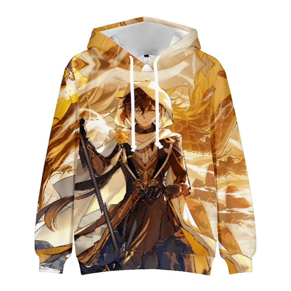 Genshin Impact Anime Hoodies 3D Printed Soft Hoodies Cosplay Costume