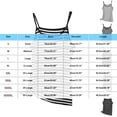 thumbnail image 3 of Jamicy Tank Tops for Women Stripe Print Cami Top Y2k Spaghetti Strap Backless Crop Tank Aesthetic V Neck Sleeveless Slim Fit Going Out Tops, 3 of 5