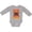 AC-Heather Grey, variant on Inktastic Dirt Biking Motocross Racing Boys Long Sleeve Baby Bodysuit