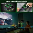 thumbnail image 5 of EUROA Xbox Controller Battery Pack with 2x6200mWh for Xbox One/S/X/Elite Controller, Rechargeable Battery Pack for Xbox Series X/S, XBox Accessories, 5 of 9