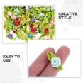 Silk Ribbon Mini Roses PTOOTP 300Pcs Small Multicolor Satin Ribbon Roses for DIY Sewing Crafts ...