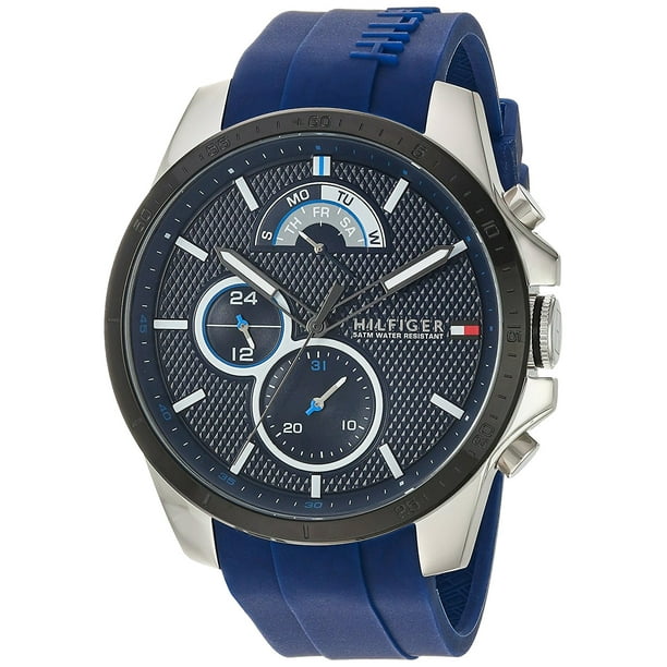 Hilfiger Men's Cool Silicone Watch - Walmart.com