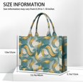 thumbnail image 3 of Large Capacity Tote Bag,Teal Gold Marble Pattern Handbag Fashion Luxury Tote Bag,15.7"x13"x 5.1" Inches,Laptop Compatible, 3 of 6