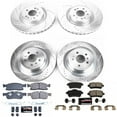 thumbnail image 3 of Power Stop K7445 Front and Rear Z23 Evolution Sport Carbon-Fiber Ceramic Brake Pad and Drilled & Slotted Rotor Kit Disc Brake Kit&nbsp;For Mercedes-benz, 3 of 10