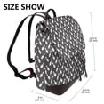 thumbnail image 2 of Disketp Bowling Pins Mochila de Cuero para Mujer, Bolso de Espalda Antirrobo con Estilo para Viaje, Trabajo y Uso Diario, 2 of 4