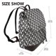 thumbnail image 2 of Fotbe Bowling Pins Mochila Bolso con Estampado para Mujer, Mochila Antirrobo de Nylon Impermeable, Bolsa Ligera de Hombro, 2 of 4
