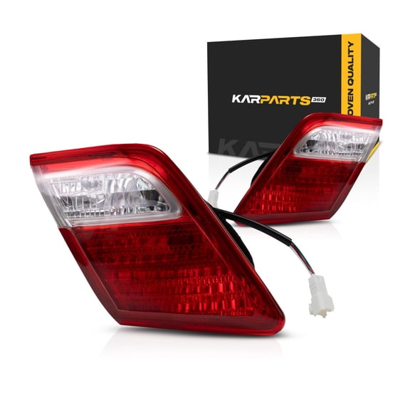 For Toyota Camry 2007 2008 2009 Back Up/Tail Light Assembly Pair Driver and Passenger Side w/Bulbs For TO2818128 TO2819128 | 8159006120, 8158006120