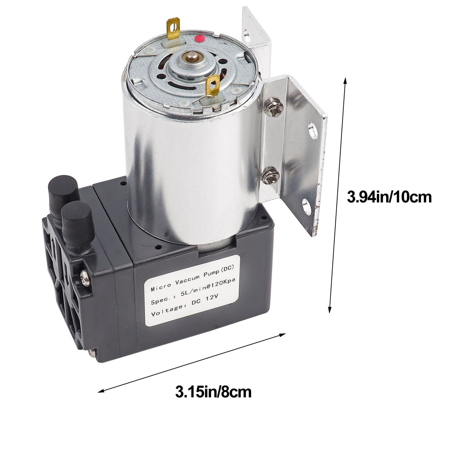Clearance Electrical Tools under $10,12V 120kpa Vacuum Pump Negative Pressure Suction Pumping With Holder Low Noise For Analysis Sampling Other Fields