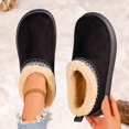thumbnail image 6 of Gealkoca Women's Winter Snow Boots Fleece Line Boots Casual Comfortable Shoes Warm and Cozy Soft House Shoes Non Slip Soft Shoes for Indoor Outdoor, 6 of 9