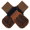 Brown, variant on IDOMIK Anti-Slip Dog Socks, Paw Protect Booties for Hardwood Floors, Hot Pavement & Senior Dogs, Brown, M