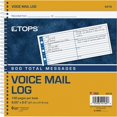 thumbnail image 2 of TOPS Spiral Bound Voice Message Log Book, 2 of 2