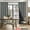Dark Grey, variant on Firefly Hope 2 Panels Solid Blackout Curtains 39.4"W x 51.2"H, Thermal Insulated Window Drapes for Bedroom Privacy & Light Blocking, Black