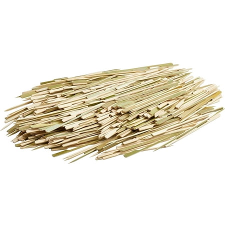 Bamboo Paddle Picks Cocktail Skewers, Great for Cocktails, Grilling, Appetizers, Fruit, Meat, Vegetables, Cheese, BBQ Picks, 