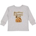 thumbnail image 3 of Inktastic Gingerbread Construction Crew Christmas Boys or Girls Long Sleeve Toddler T-Shirt, 3 of 5