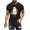 Black, variant on Mens Shirts Halloween Ghost Pumpkin T-shirt Short Sleeved Printed Round Neck Blouses Army Green M T-shirts for Men