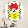 thumbnail image 2 of Designart Horloge Murale Moderne du Milieu du Siècle, 2 of 4