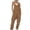 Coffee, variant on Workout Jumpsuits for Women Casual Loose Overalls with Large Pockets Outwear,RD4,L
