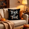 thumbnail image 4 of Fall Ghosts Pillow Covers, Halloween Ghost Coffee Pumpkin Pillow Cover 18x18, Cute Fall Halloween Ghost Decor Decorations Indoor, 4 of 7