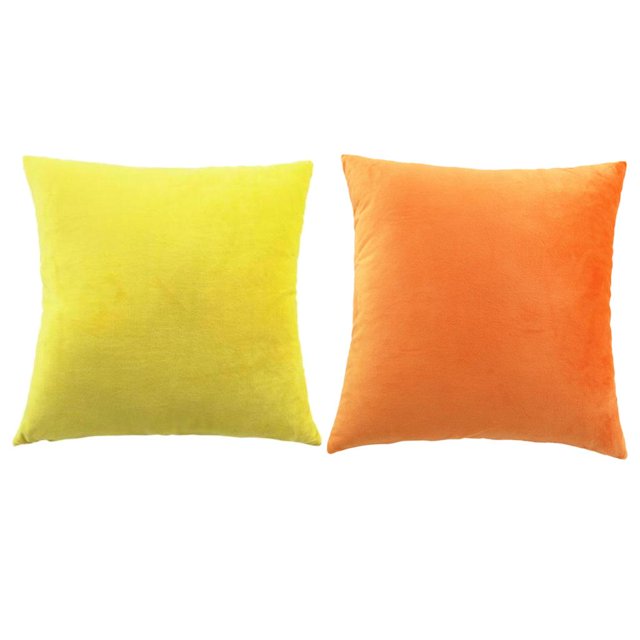 Paquete de 2pcs Suave Funda de Almohadas de de Cojín de Sofá de Coche Decoración 45x45cm BLESIY Funda de cojín decorativa para el hogar