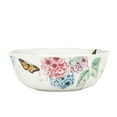 thumbnail image 2 of Lenox Butterfly Meadow Hydrangea Serving Bowl, White, 2 of 2