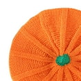 thumbnail image 2 of Sombrero de de calabaza, decoración de Halloween, disfraz, sombreros de fiesta elegantes, gruesos, cálidos y suaves Adultos jinwen Sombrero de boina de calabaza, 2 of 3