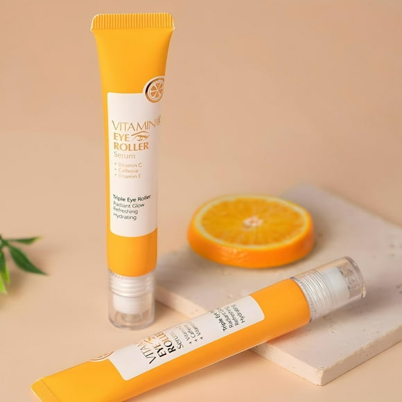 asddcavvf Vitamin C Eye Roll on 20ml Hydrating Eye Care Approved for Brightening and Revitalizing Ti