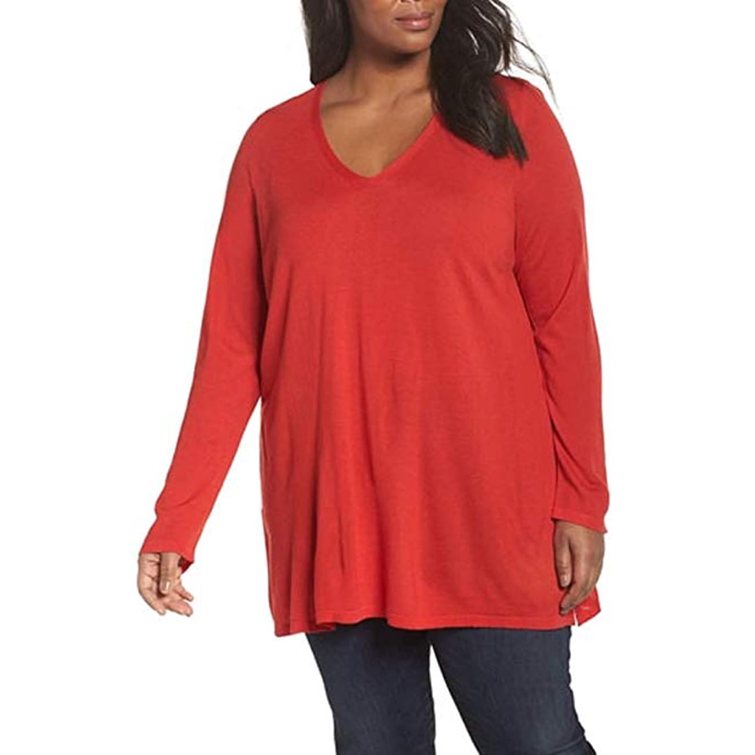 Eileen Fisher Ultrafine Merino V-Neck 