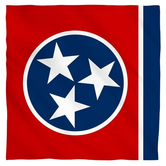 - Tennessee Flag - Bandana - 22" x 22"