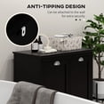 thumbnail image 4 of Bathroom Hamper | Front Tilt-Out for Large Laundry Storage | Painted MDF for Smooth Surface | Anti-Toppling Design for Security, 4 of 6