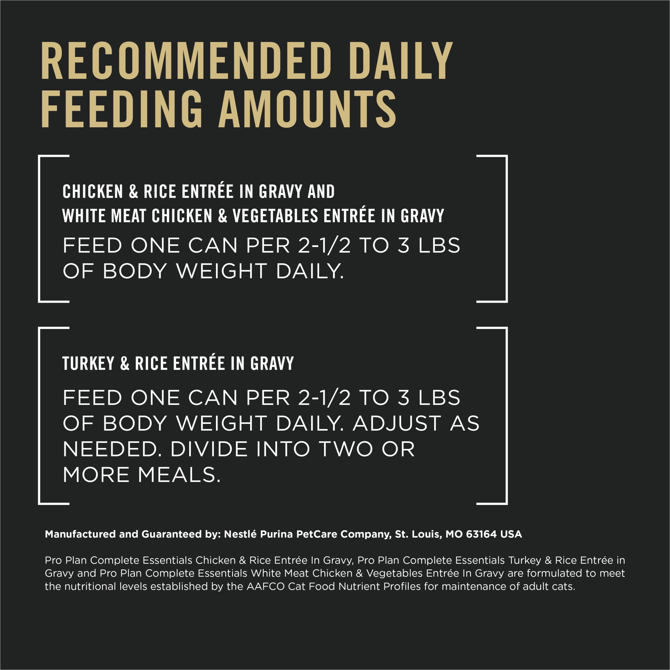 Purina Pro Plan Complete Essentials Chicken & Turkey Variety Pack, Wet Cat Food, 85 g x 24