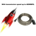 thumbnail image 6 of SuperSpeed USB 2.0 Active Repeater Male to Female Extension Cable Adapter Cord 32ft (10 meters), 6 of 9
