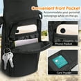 thumbnail image 5 of SITHON Water Bottle Carrier Bag with Adjustable Shoulder Strap, Sports Water Bottle Sling Case Holder Sleeve Pouch with 2 Pockets/Hand Strap for Hiking Travelling School Camping, 5 of 7