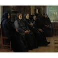 thumbnail image 3 of Venny Soldan-Brofeldt 18x15 Black Modern Framed Museum Art Print Titled - The Pietists (1898), 3 of 5
