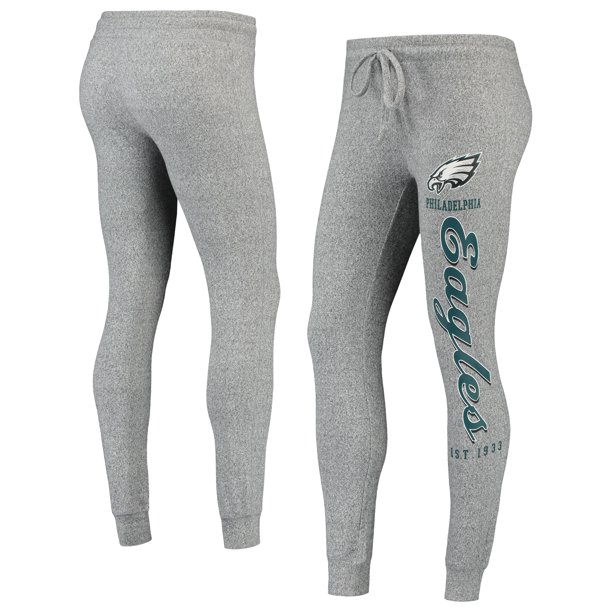 Women's Heathered Gray Philadelphia Eagles Academia Cuffed Pants