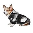 thumbnail image 7 of Honeii Fluid Black White Paint Swirls Print Small Dog Hoodies Pet Hooded Sweatshirts Fall Winter Puppy Cat Sweaters Warm Clothes for Small Dogs Outfits Costume-X-Small, 7 of 7