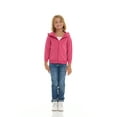 thumbnail image 2 of Cudlie 2-Pack Toddler Zip-Up Hoodies for Boys and Girls – Colorful Cotton Blend Sweatshirts with Pockets – Durable Machine Washable Kids Jacket - Sachet Pink, Carmine - Size 2T, 2 of 11