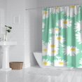 thumbnail image 2 of Waterproof Cute Boho Daisy Shower Curtain 72x72 Inch Boho Style Polyester Unique Shower Curtain for Bathroom Hotel Home Decor with 12 Plastic Hooks, 2 of 5