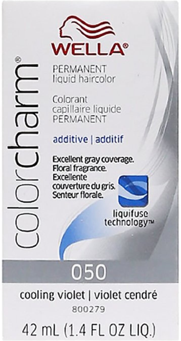 Portal Articulation Gøre en indsats Wella Color Charm Liquid Permanent Hair Color, 50 Cooling Violet 1.4 oz -  Walmart.com