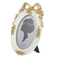 thumbnail image 1 of Miangastore Vintage Style Picture Photo Frame Resin Frame with Bow Decor Tabletop Ornament, 1 of 8